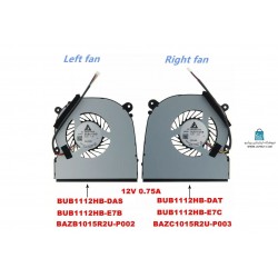 Cpu Fan NUC8i7HVK فن خنک کننده کامپیوتر کوچک اینتل