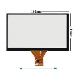 Wire Capacitive Touch Screen 8 Inch تاچ اسکرین خازنی